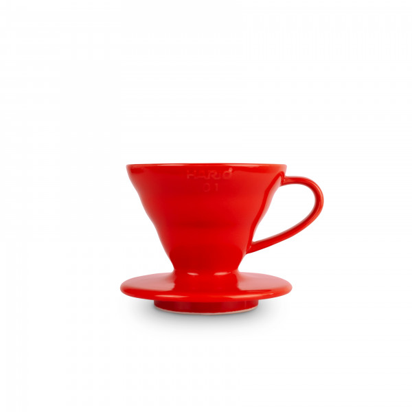 Hario Dripper V60 Keramik rot