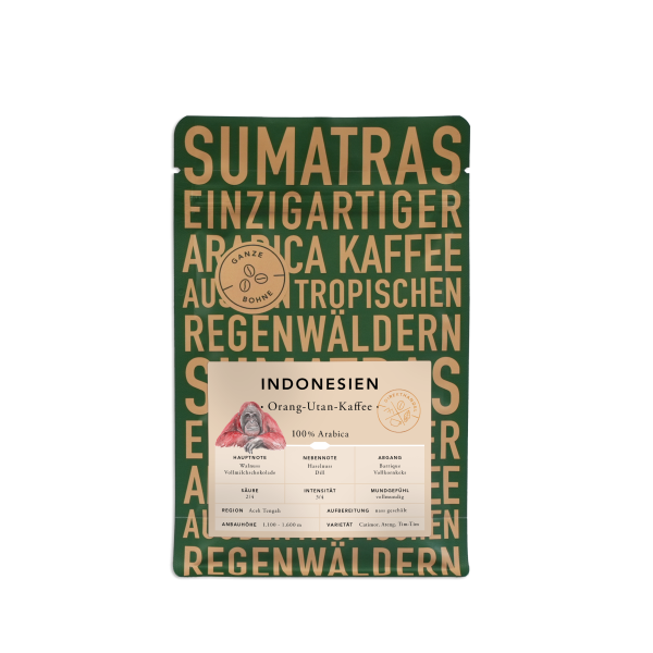 Indonesien Orang-Utan-Kaffee