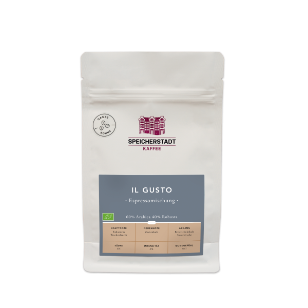 Il Gusto Espressomischung BIO