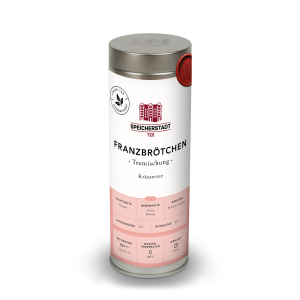 Franzbrötchen Kräutertee